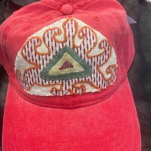 Kilim baseball cap - Red